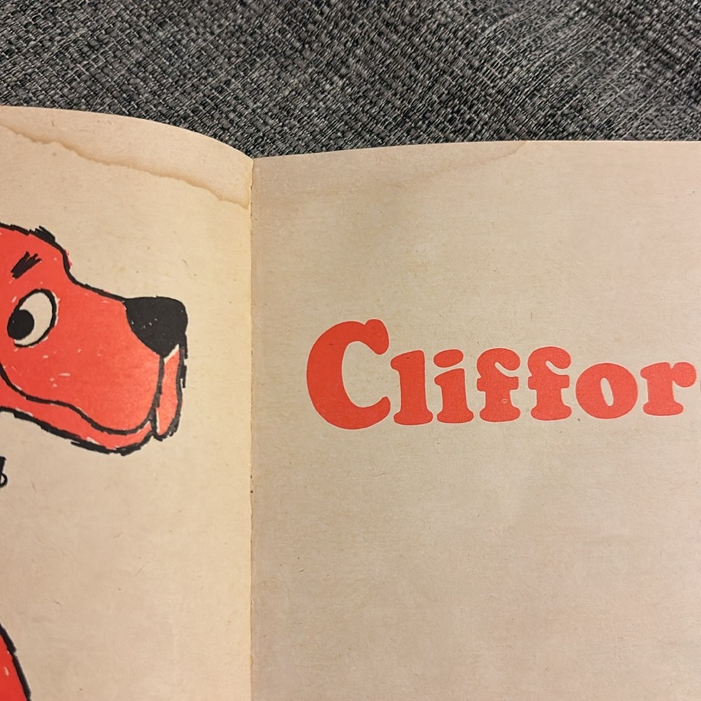 Clifford the Big Red Dog Book Vintage Copyright 1963   Birdwell - Picture 5 of 10